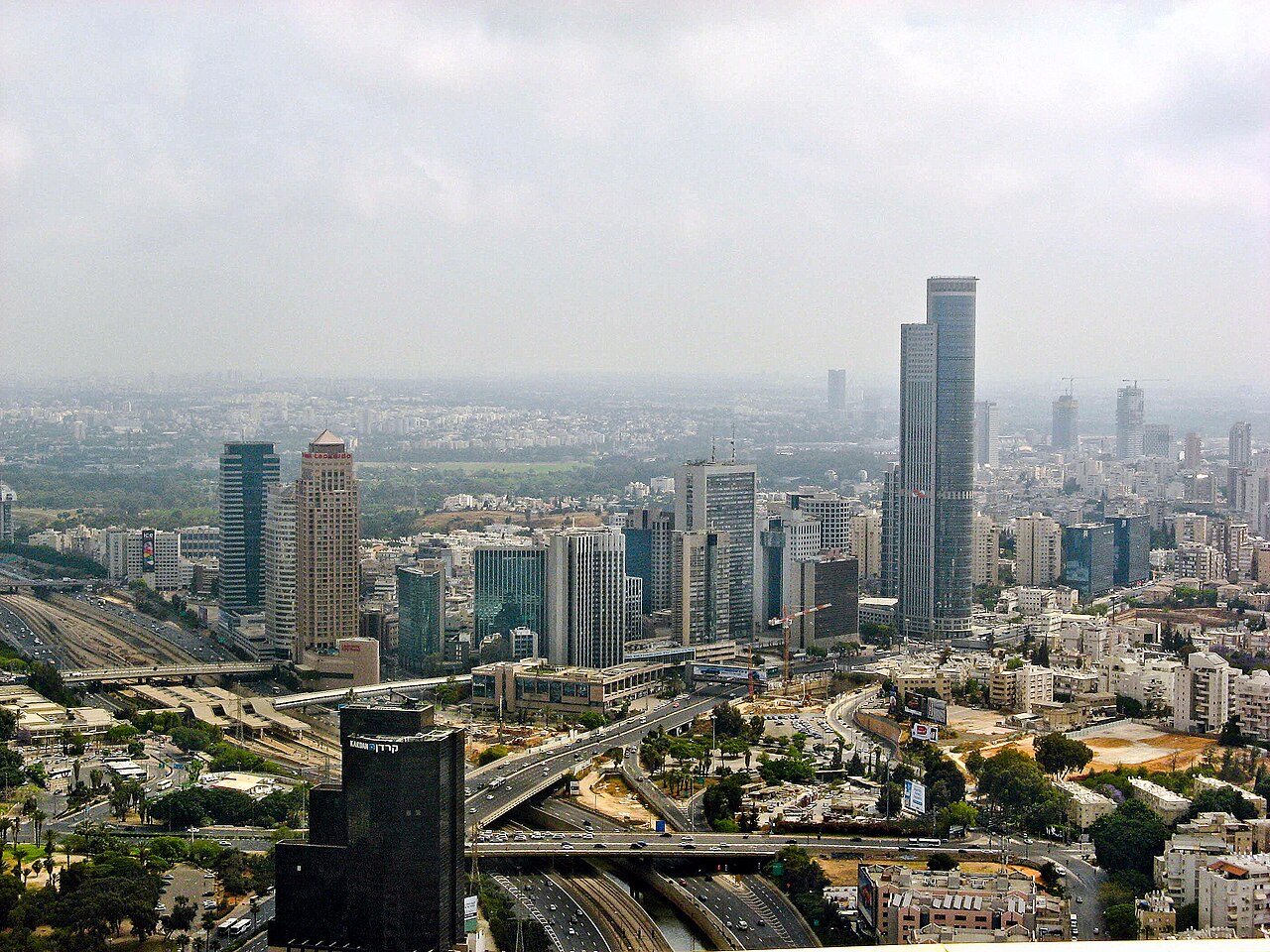 Ramat Gan skyline